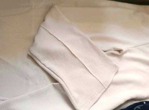 White Wide-Leg Trousers