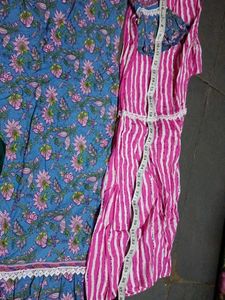 Floral Print deptex Cotton Dress