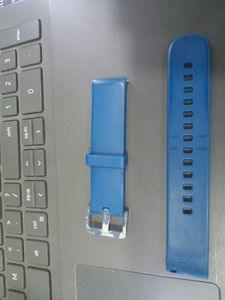 Blue Silicone Watch Strap