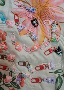 Cute Kuromi Keychain Charm