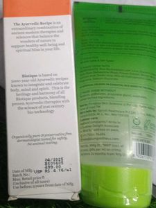 Biotique sunscreen &amp; plum Aloe vera gel