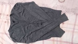 Gray Cardigan