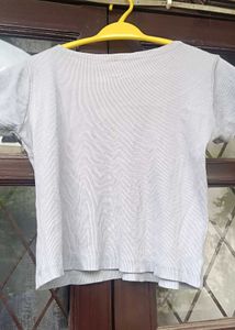Basic Ribbed Crop Top
