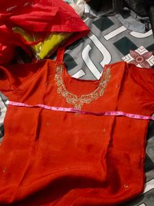 hand Embroidered  Kurta Set..fix price