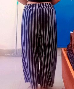 Women's Stripes Lining Palazzo