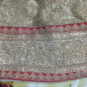 Gold Embroidered Lehenga Choli Set