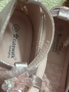 Babyhug Sparkly Pink Shoes