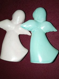 Set of 2 Angel Figurines