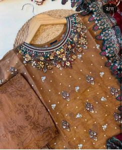 Elegant Embroidered Kurta with Dupatta