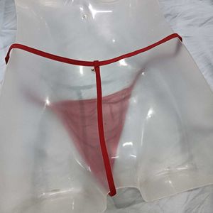 Sheer Red🤎 G-String Panty