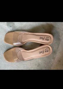My Foot Clear Strap Flat Sandals