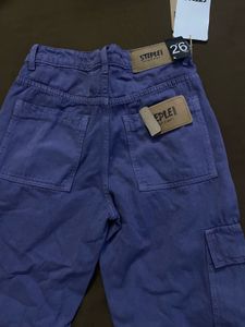 Purple Cargo Pants