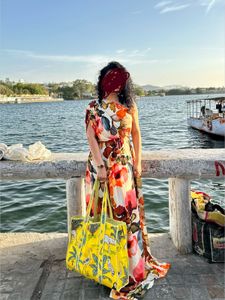 Bohemian Floral Maxi Dress