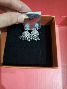 cute silver earrings
