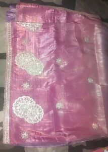 Pastel saree