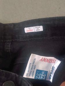 Classic Black Denim Jeans
