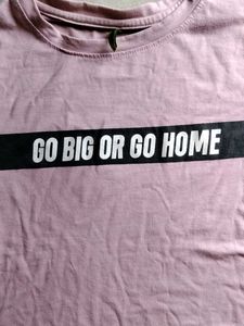 Pink Graphic T-Shirt