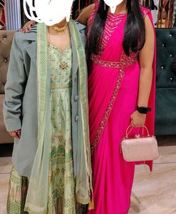 Final price🩷 Ready to wear saree dress