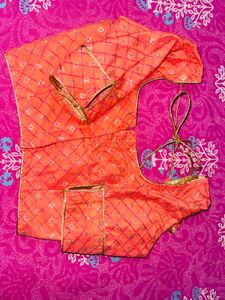 3 Beautiful Pink &amp; Orange Blouse Bundle