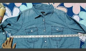 Branded Denim Shirt+Free Shades