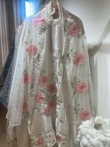 Elegant Embroidered Unstitched Suit