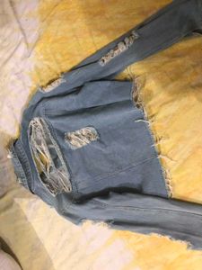 Distressed Denim Jacket