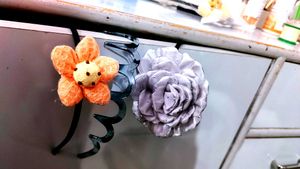 Set of 3 Flower Headbands