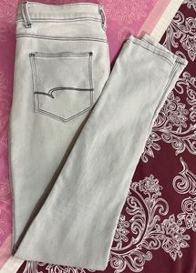 Light Grey Skinny Fit Jeans