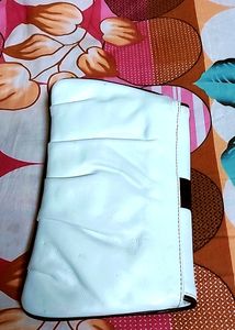 White Leader Purse