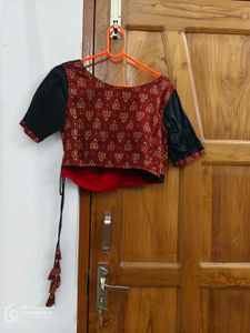 Stylish Black &amp; Red Blouse
