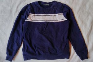 Navy Striped Sweatshirt
