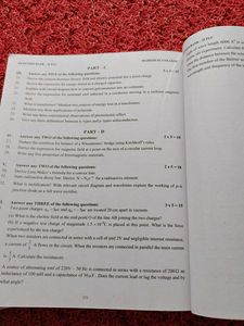 Mahesh PU College Physics Question Bank II PUC