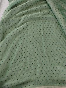 Pastel Green Printed Fancy Saree (Women)