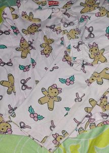 Cute Gingerbread Man Pajama Set