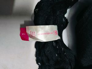 No Boundaries Womens Bralette Size Large Black