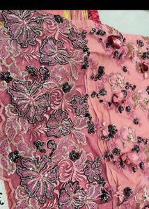 Stunning Pink Embroidered Kurta Set