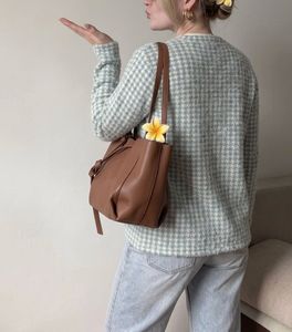 Houndstooth Knit Cardigan