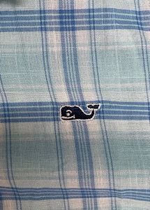 Vineyard Vines Plaid button down shirt