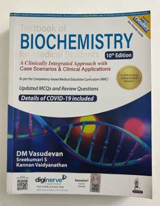 Vasudevan Biochemistry for Medical Students