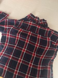 Classic Plaid Button-Up Shirt