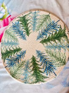Round Tree Design Placemat