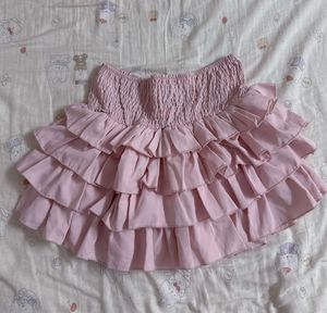 Pink Mini skirt