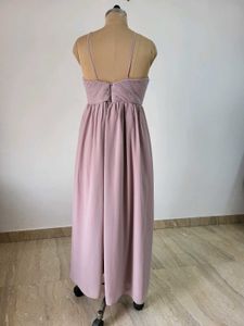 Elegant Pink Maxi Dress
