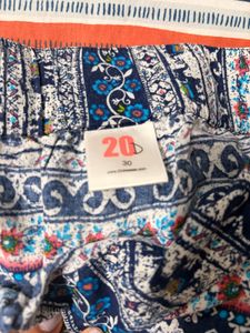 Patterned Bohemian Shorts