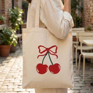 Cute Cherry Tote Bag 🍒