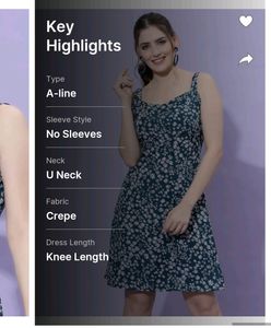Pretty Casual Floral Dress