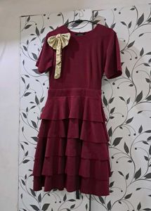 🎀Tiered Party Dress 👗 with Bow