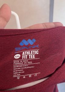 Burgundy Relaxed Fit T-Shirt