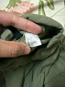 Stylish Olive Green Collared Shirt
