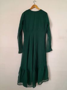 Green Casual Dress (Women's)